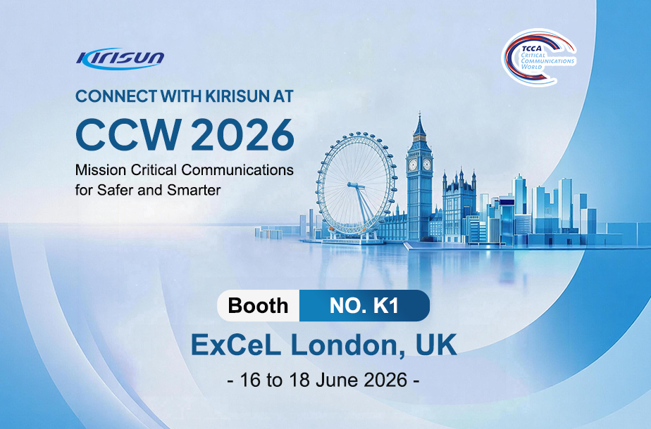 Invitation to Visit Kirisun at Critical Communications World 2026